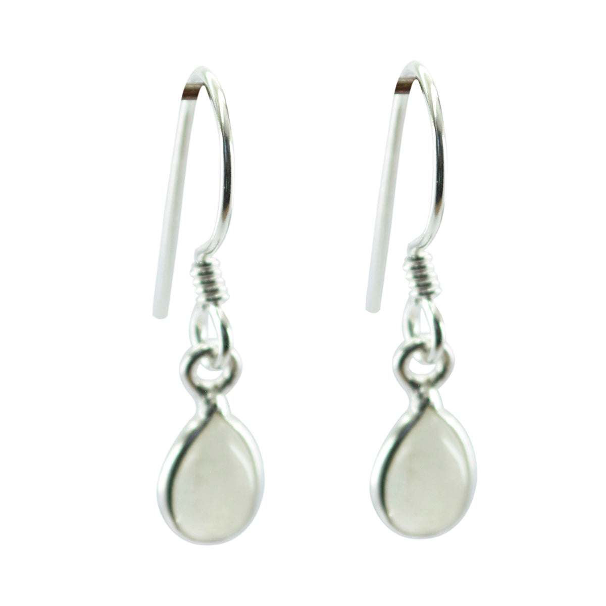 Rainbow-Moonstone-Mexican-Haruka-multiple-Dangle-White-Sterling-Silver-Earring Huvudsaklig produktbild