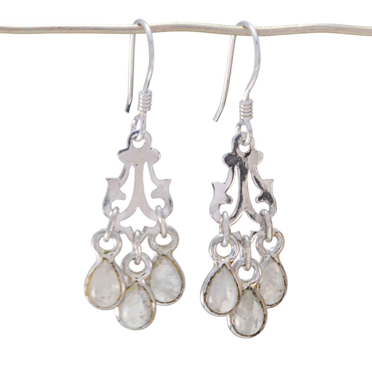 Rainbow-Moonstone-Australian-Hina-multiple-Dangle-White-925-Sterling-Silver-Earring