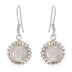 Rainbow-Moonstone-Mexican-Rosa-multiple-Dangle-White-Sterling-Silver-Earring