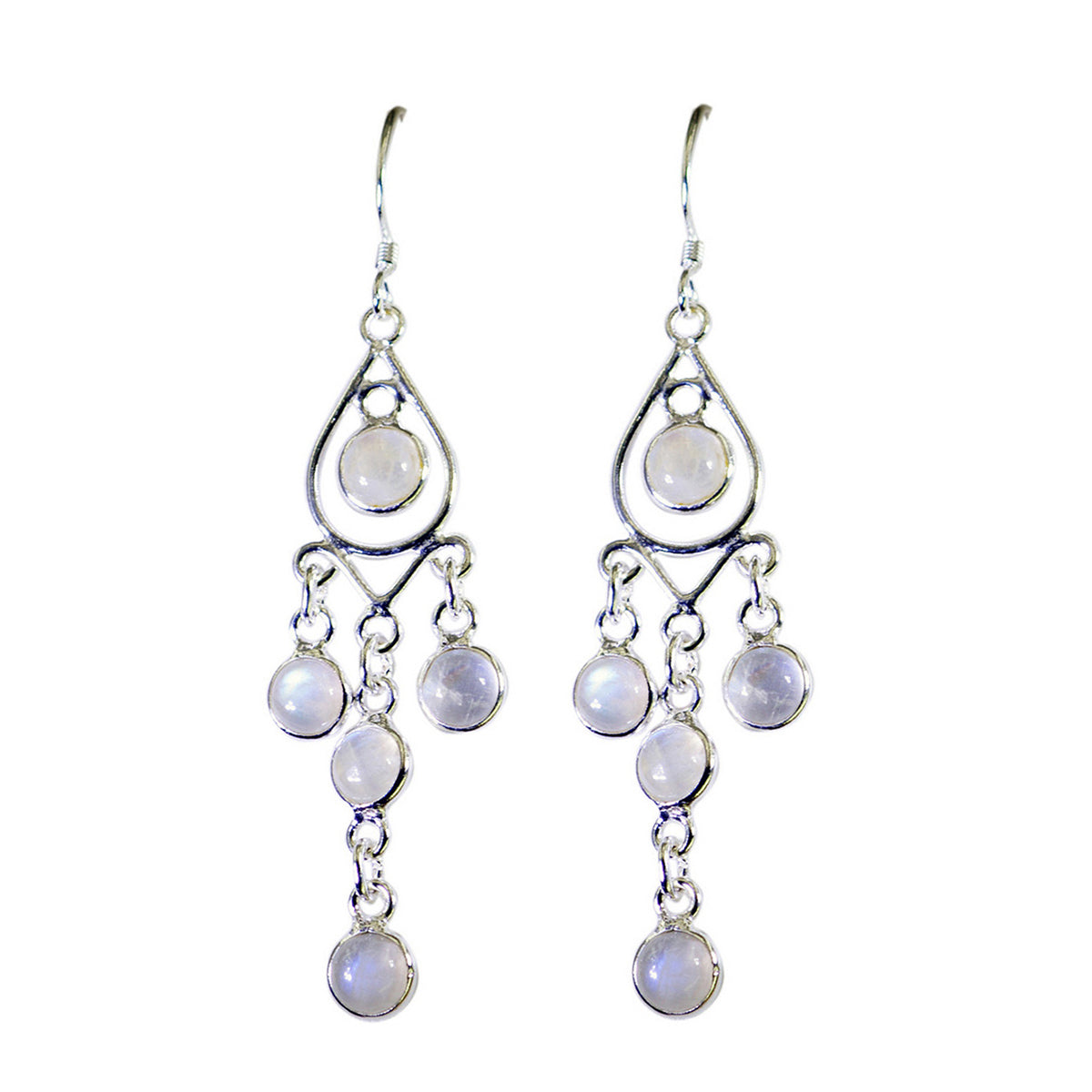 Rainbow-Moonstone-African-Jiwoo-multiple-Dangle-White-92.5-Silver-Earring