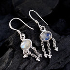 Rainbow-Moonstone-Australian-Aurora-multiple-Dangle-White-925-Sterling-Silver-Earring