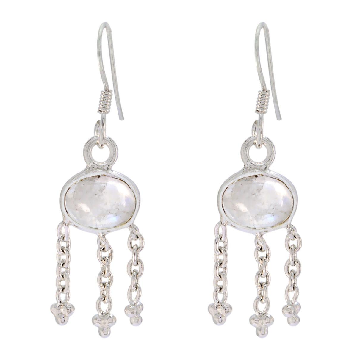 Rainbow-Moonstone-Australian-Aurora-multiple-Dangle-White-925-Sterling-Silver-Earring