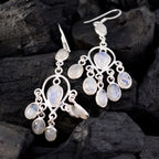 Rainbow-Moonstone-Korean-Naomi-multiple-Dangle-White-925-Sterling-Silver-Earring