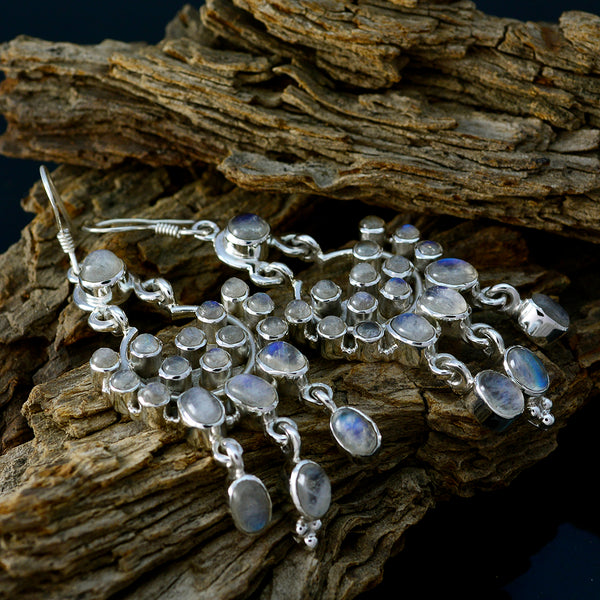 Rainbow-Moonstone-Middle-Eastern-Seo-yeon-multiple-Dangle-White-Silver-Earring