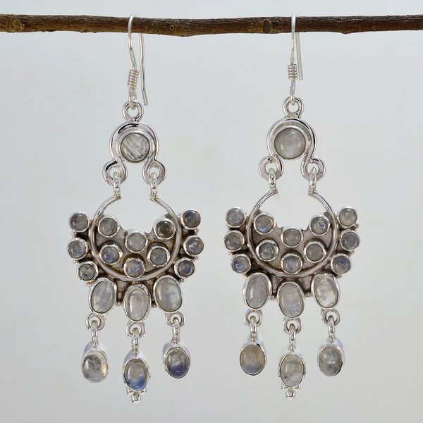 Rainbow-Moonstone-Middle-Eastern-Seo-yeon-multiple-Dangle-White-Silver-Earring