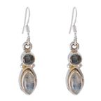 Rainbow-Moonstone-Spanish-Xiu-multiple-Dangle-White-925-Sterling-Silver-Earring
