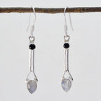 Rainbow-Moonstone-African-Freya-multiple-Dangle-White-Sterling-Silver-Earring