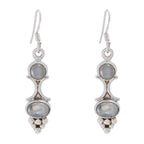 Rainbow-Moonstone-Latin-American-Yan-multiple-Dangle-White-Sterling-Silver-Earring