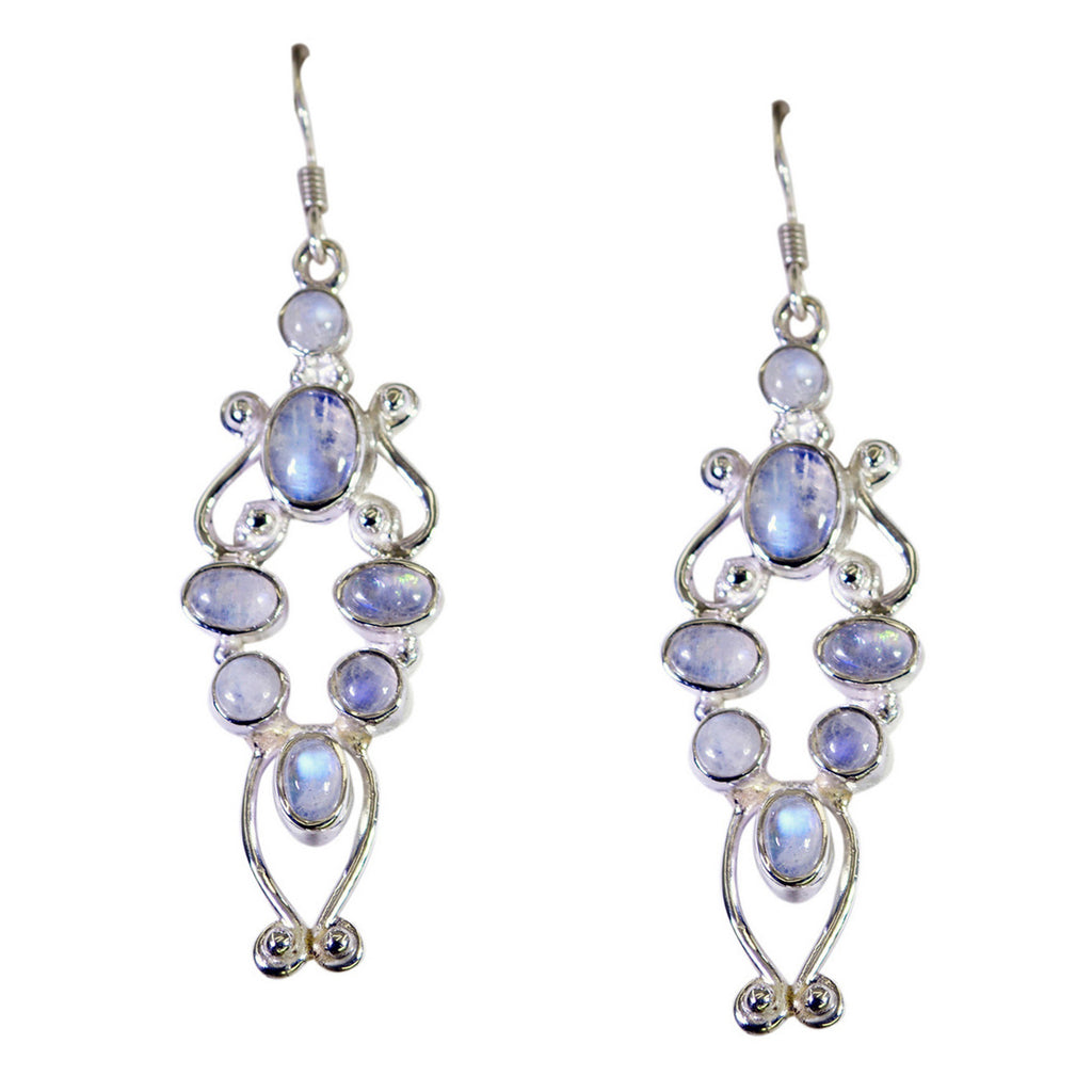 Rainbow-Moonstone-French-Ying-multiple-Dangle-White-92.5-Silver-Earring