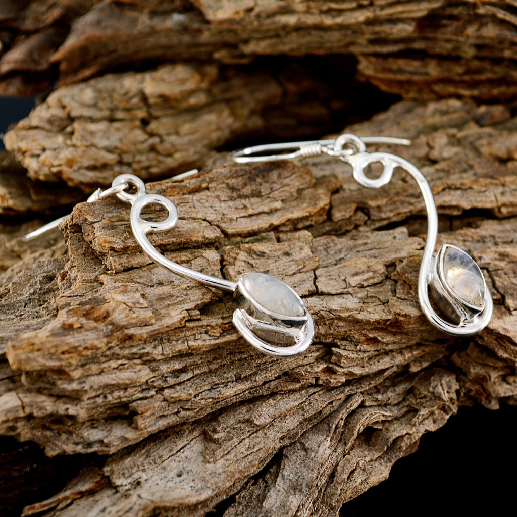 Rainbow-Moonstone-Italian-María-multiple-Dangle-White-925-Sterling-Silver-Earring