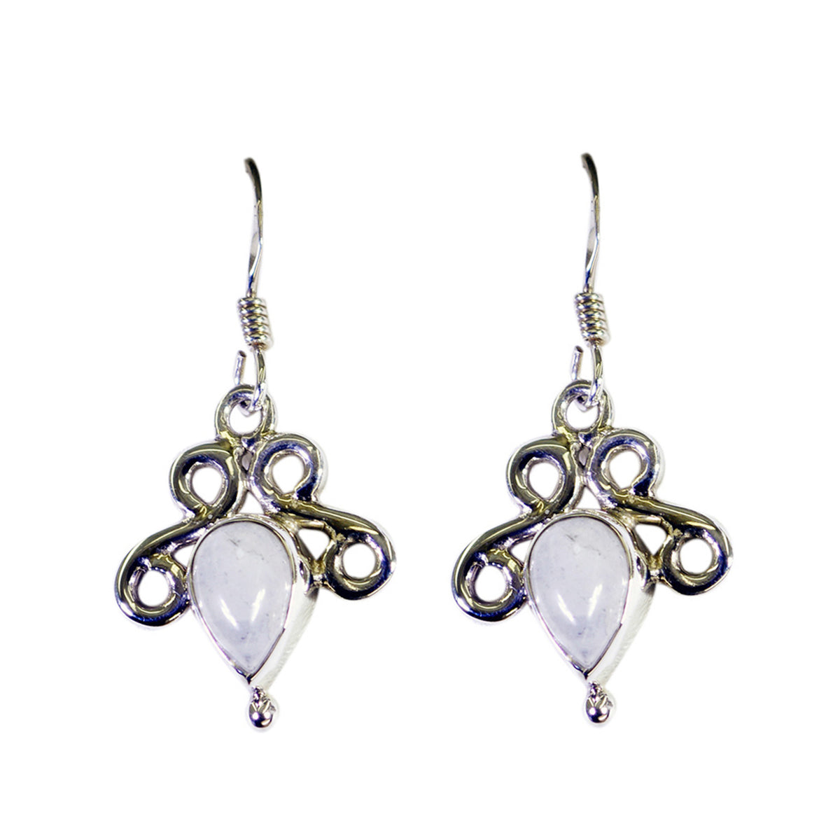 Rainbow-Moonstone-Middle-Eastern-Bruna-multiple-Dangle-White-92.5-Silver-Earring