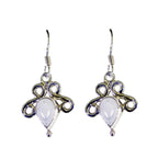 Rainbow-Moonstone-Middle-Eastern-Bruna-multiple-Dangle-White-92.5-Silver-Earring