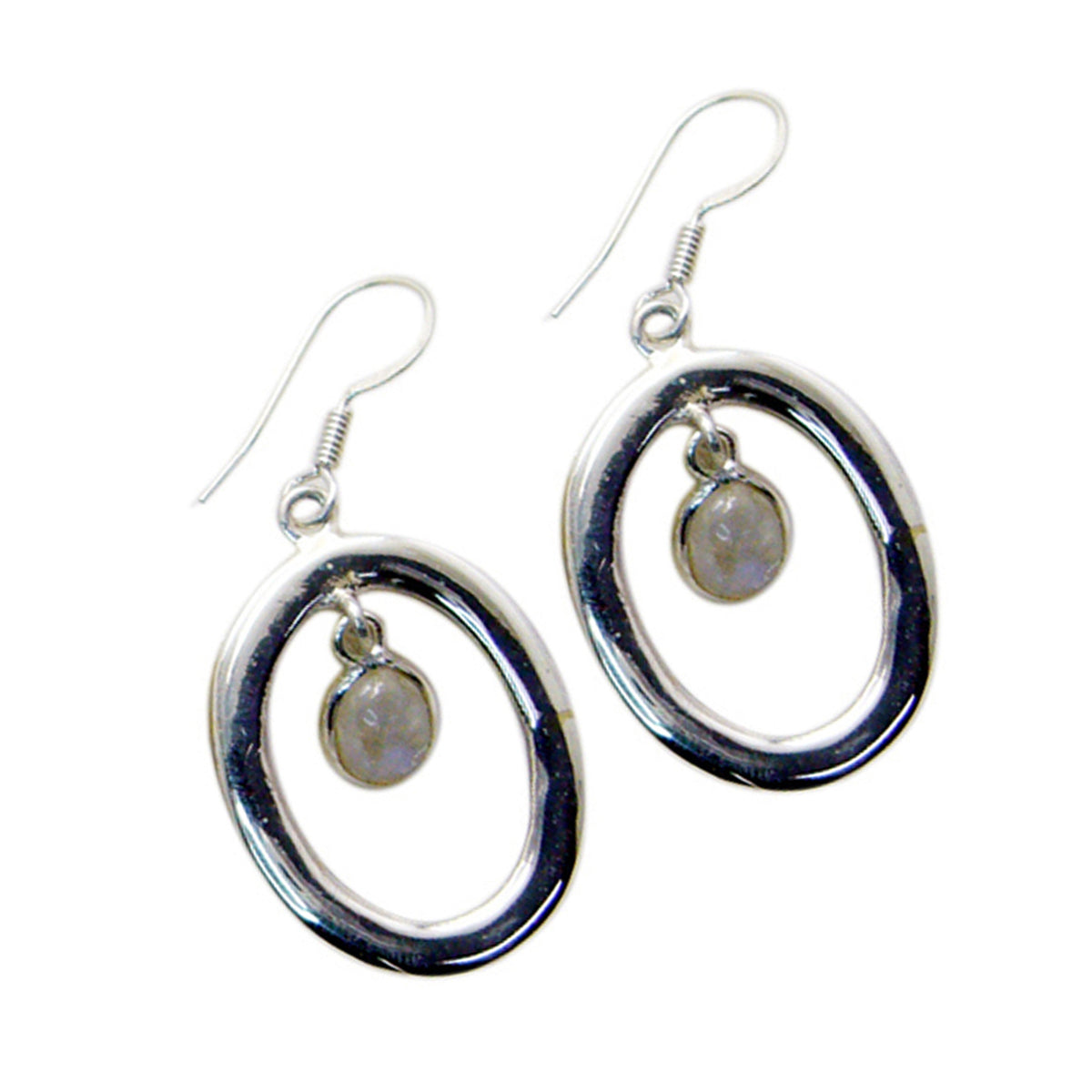 Rainbow-Moonstone-French-Clara-multiple-Dangle-White-Silver-Earring