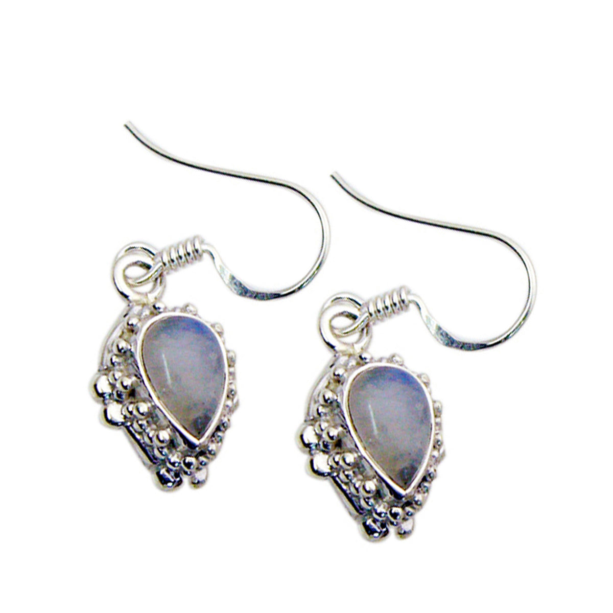 Rainbow-Moonstone-German-Constanza-multiple-Dangle-White-Sterling-Silver-Earring