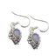 Rainbow-Moonstone-German-Constanza-multiple-Dangle-White-Sterling-Silver-Earring