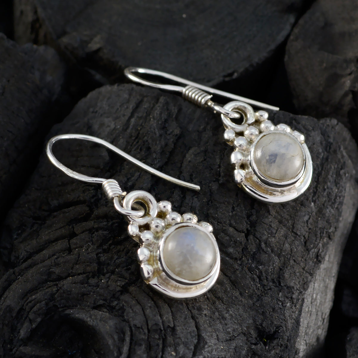 Rainbow-Moonstone-American-Florencia-multiple-Dangle-White-925-Silver-Earring