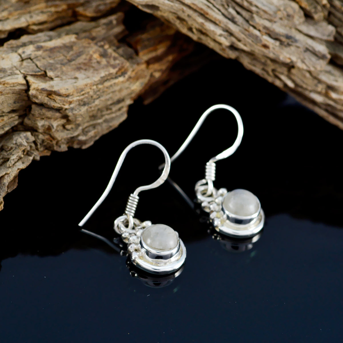 Rainbow-Moonstone-American-Florencia-multiple-Dangle-White-925-Silver-Earring