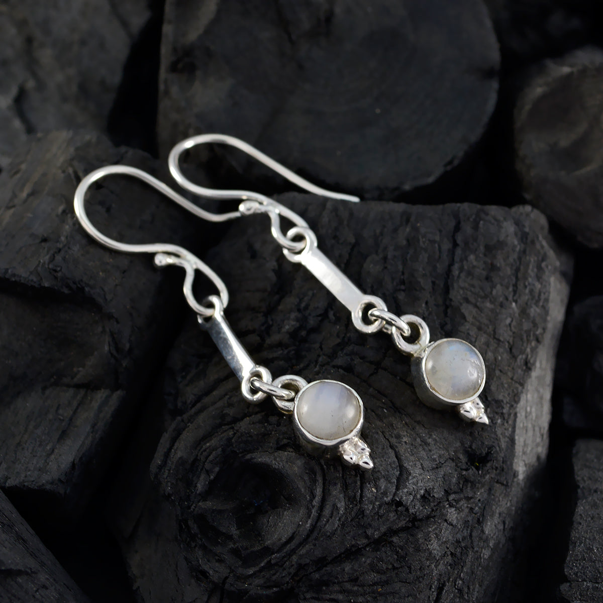 Rainbow-Moonstone-Turkish-Isadora-multiple-Dangle-White-Silver-Earring