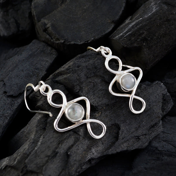 Rainbow-Moonstone-Japanese-Emily-Solitaire-Dangle-White-925-Silver-Earring