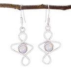 Rainbow-Moonstone-Japanese-Emily-Solitaire-Dangle-White-925-Silver-Earring