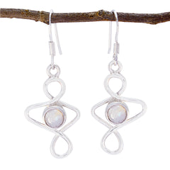 Rainbow-Moonstone-Japanese-Emily-Solitaire-Dangle-White-925-Silver-Earring