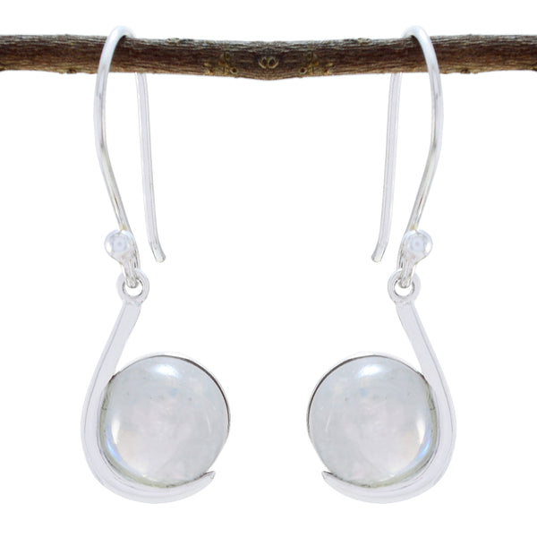 Rainbow-Moonstone-Spanish-Laura-Solitaire-Dangle-White-925-Sterling-Silver-Earring