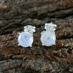 Rainbow-Moonstone-American-Lourdes-Solitaire-Stud-White-92.5-Silver-Earring