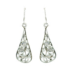 Rainbow-Moonstone-Spanish-Teresa-multiple-Dangle-White-Silver-Earring