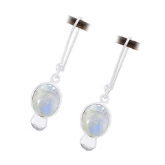 Rainbow-Moonstone-Spanish-Nari-multiple-Dangle-White-Sterling-Silver-Earring