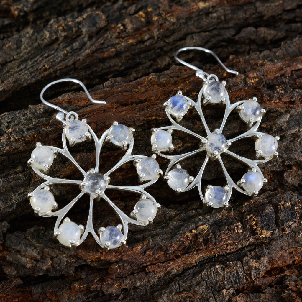 Rainbow-Moonstone-French-Cecilia-multiple-Dangle-White-925-Silver-Earring