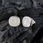Rainbow-Moonstone-American-Milagros-Solitaire-Stud-White-Silver-Earring