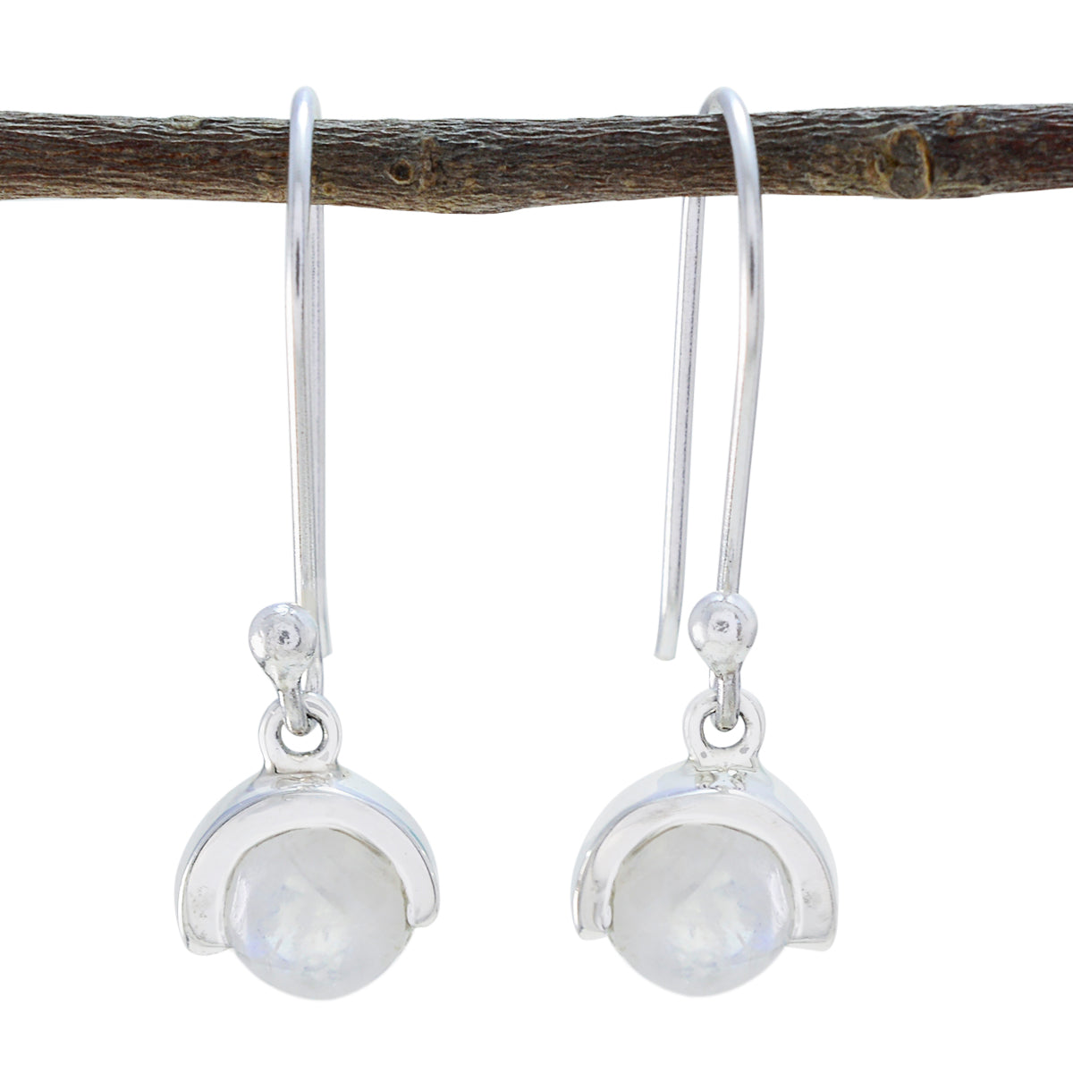 Rainbow-Moonstone-African-Anna-Solitaire-Dangle-White-Silver-Earring