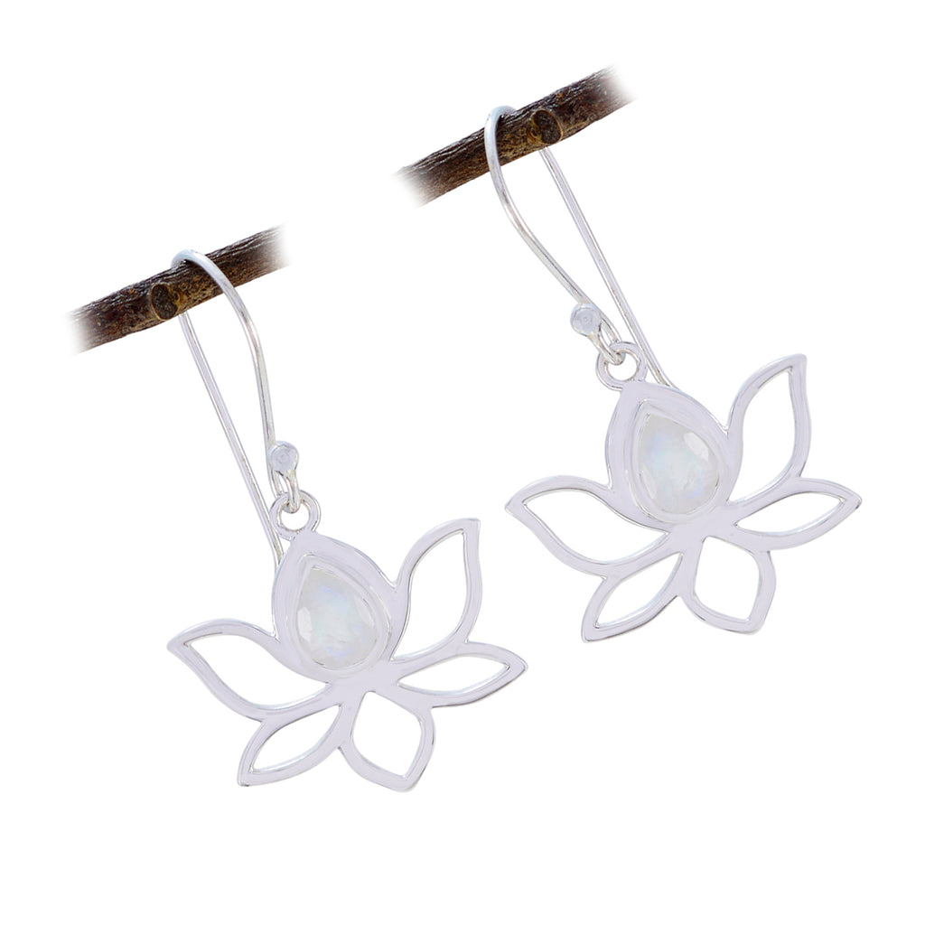 Rainbow-Moonstone-Russian-Naomi-Solitaire-Dangle-White-925-Sterling-Silver-Earring