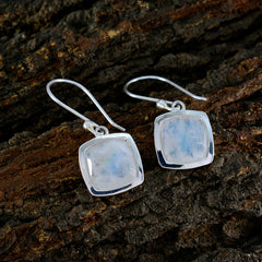 Rainbow-Moonstone-African-Teresa-Solitaire-Dangle-White-92.5-Silver-Earring