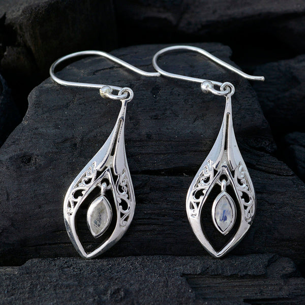 Rainbow-Moonstone-Russian-Valentina-Solitaire-Dangle-White-925-Sterling-Silver-Earring