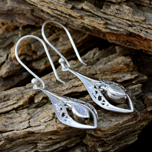 Rainbow-Moonstone-Russian-Valentina-Solitaire-Dangle-White-925-Sterling-Silver-Earring