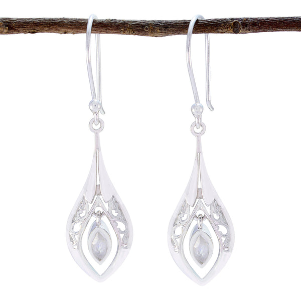 Rainbow-Moonstone-Russian-Valentina-Solitaire-Dangle-White-925-Sterling-Silver-Earring