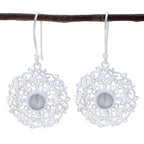 Rainbow-Moonstone-Latin-American-Mila-Solitaire-Dangle-White-92.5-Silver-Earring