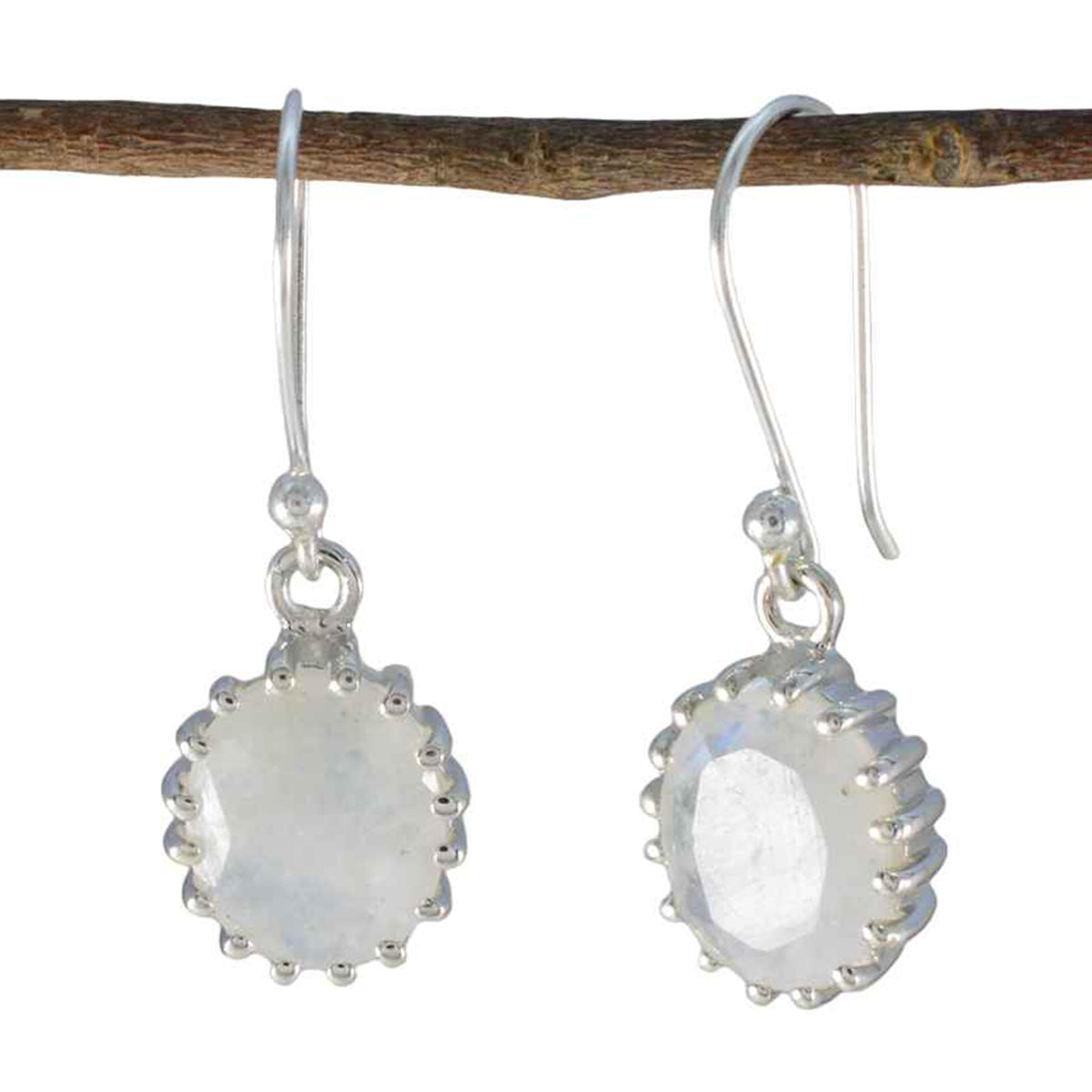 Rainbow-Moonstone-Mexican-Amelia-Solitaire-Dangle-White-925-Sterling-Silver-Earring