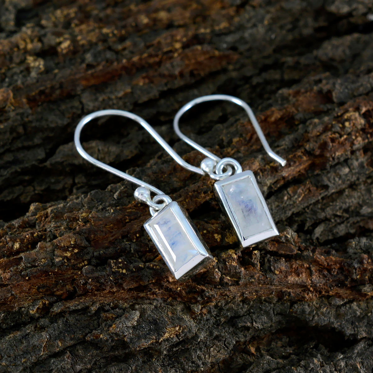Rainbow-Moonstone-Middle-Eastern-Maya-Solitaire-Dangle-White-925-Silver-Earring