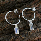 Rainbow-Moonstone-Spanish-Tereza-Solitaire-Dangle-White-92.5-Silver-Earring