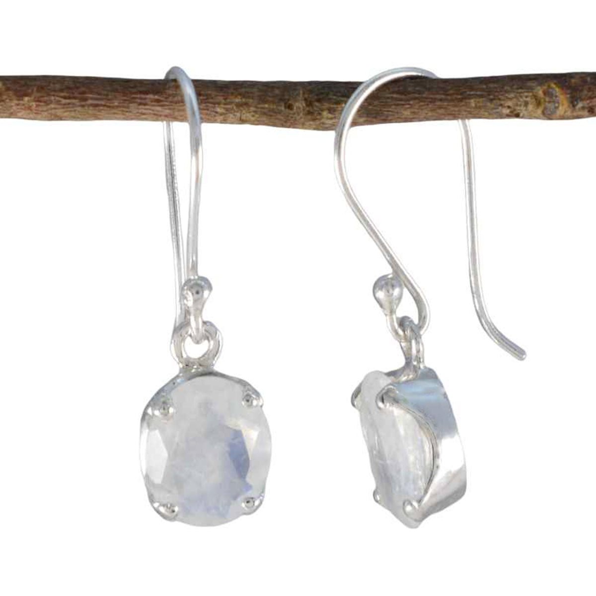 Rainbow-Moonstone-Australian-Anna-Solitaire-Dangle-White-92.5-Silver-Earring Hoofdafbeelding