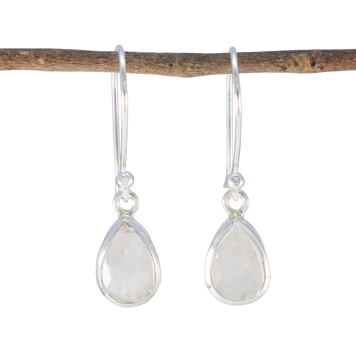 Rainbow-Moonstone-German-Hana-Solitaire-Dangle-White-925-Sterling-Silver-Earring