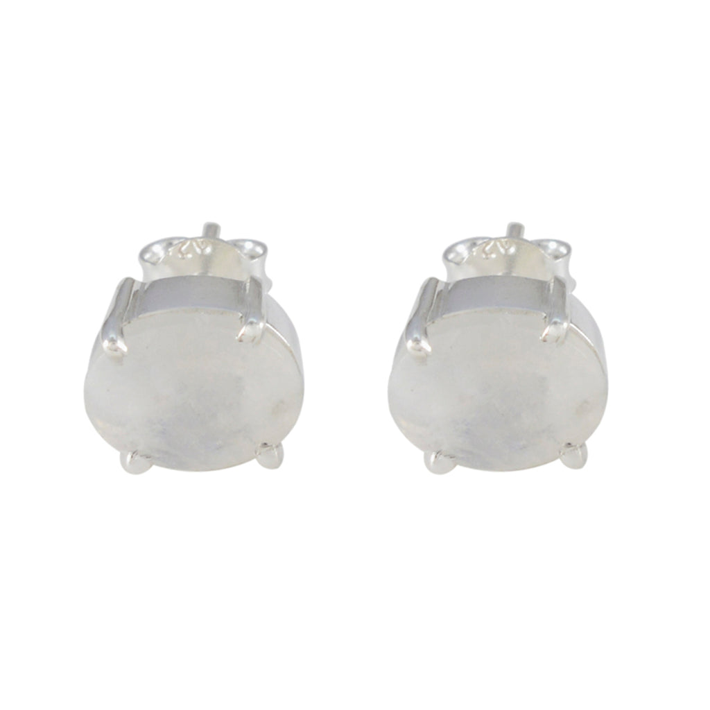 Rainbow-Moonstone-Middle-Eastern-Paula-Solitaire-Stud-White-Sterling-Silver-Earring