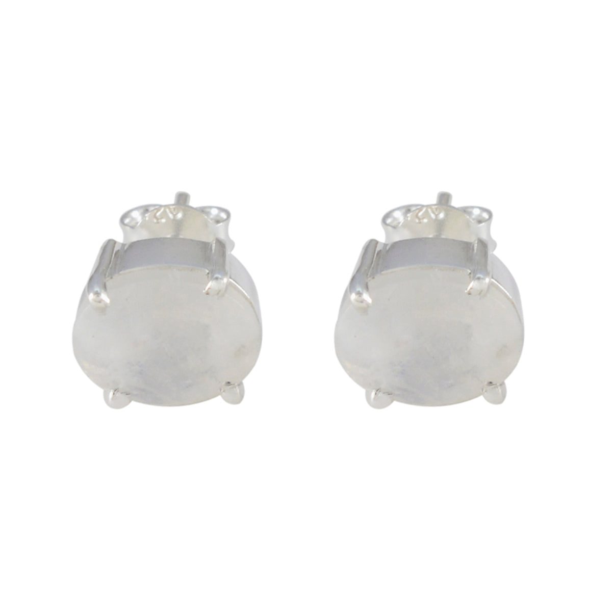 Rainbow-Moonstone-Middle-Eastern-Paula-Solitaire-Stud-White-Sterling-Silver-Earring