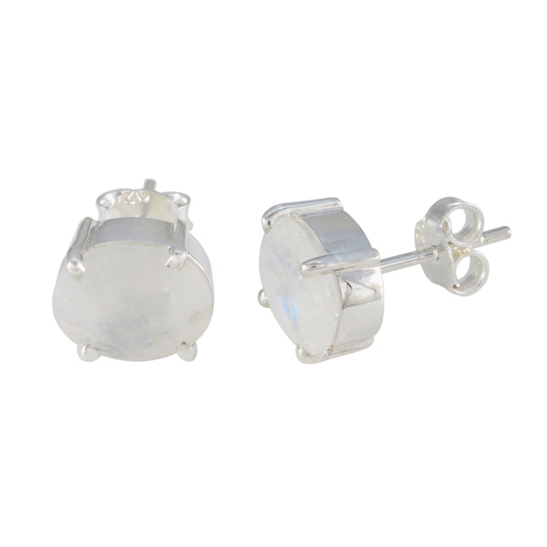 Rainbow-Moonstone-Middle-Eastern-Paula-Solitaire-Stud-White-Sterling-Silver-Earring