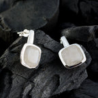 Rainbow-Moonstone-Spanish-Aria-Solitaire-Stud-White-Silver-Earring