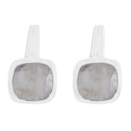 Rainbow-Moonstone-Spanish-Aria-Solitaire-Stud-White-Silver-Earring