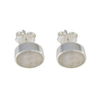 Rainbow-Moonstone-Moroccan-Bianca-Solitaire-Stud-White-925-Sterling-Silver-Earring