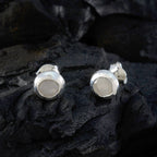 Rainbow-Moonstone-Latin-American-Ellie-Solitaire-Stud-White-Silver-Earring